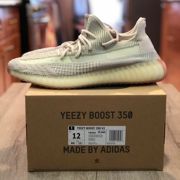 🛑SOLD🛑adidas Yeezy Boost 350 V2 Citrin FW3042 - Picture 6 of 13